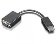 Lenovo DisplayPort to VGA Monitor Adapter ( M to F , 2 cm length, 1920 x 1200 WUXGA maximum resolution) , 
